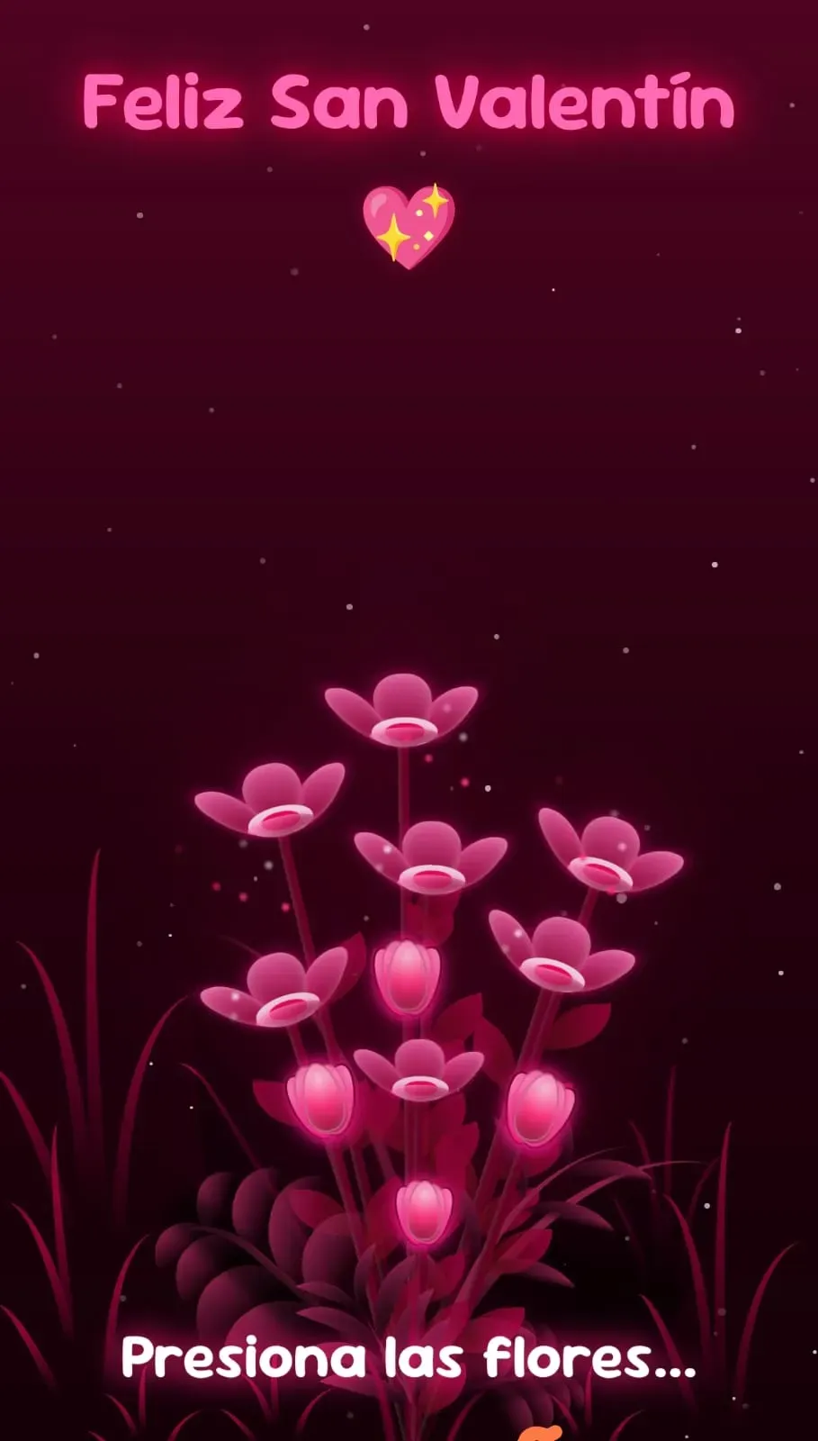 Vista previa del código 💕💐Feliz San Valentín💕💐