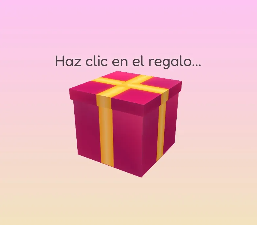 Vista previa del código Regalo de cumpleaños 🎁