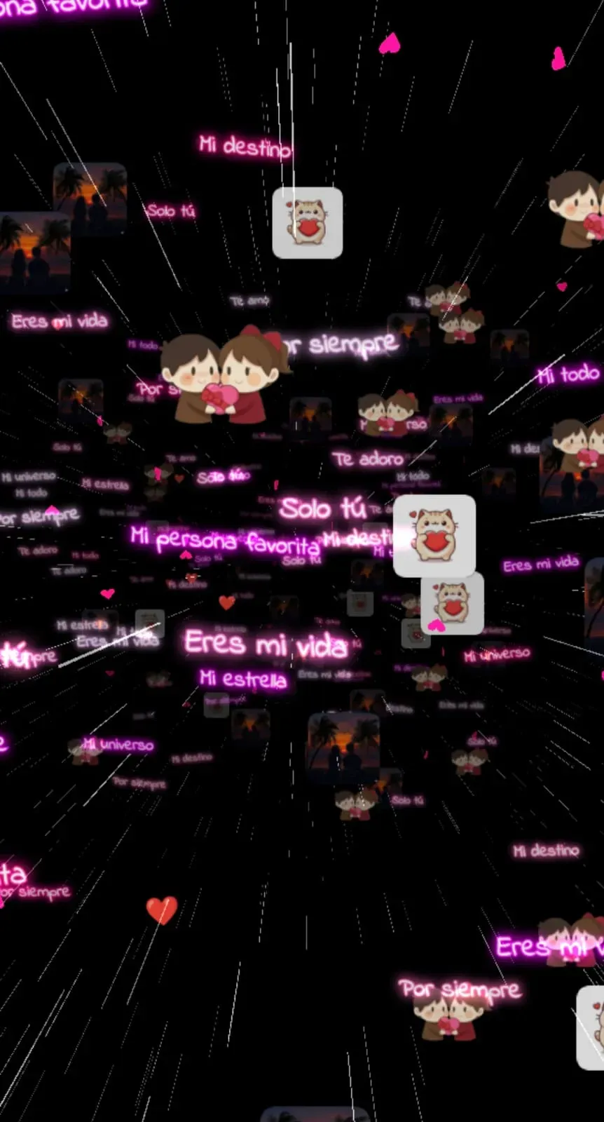 Vista previa del código Viaje Espacial🚀💕