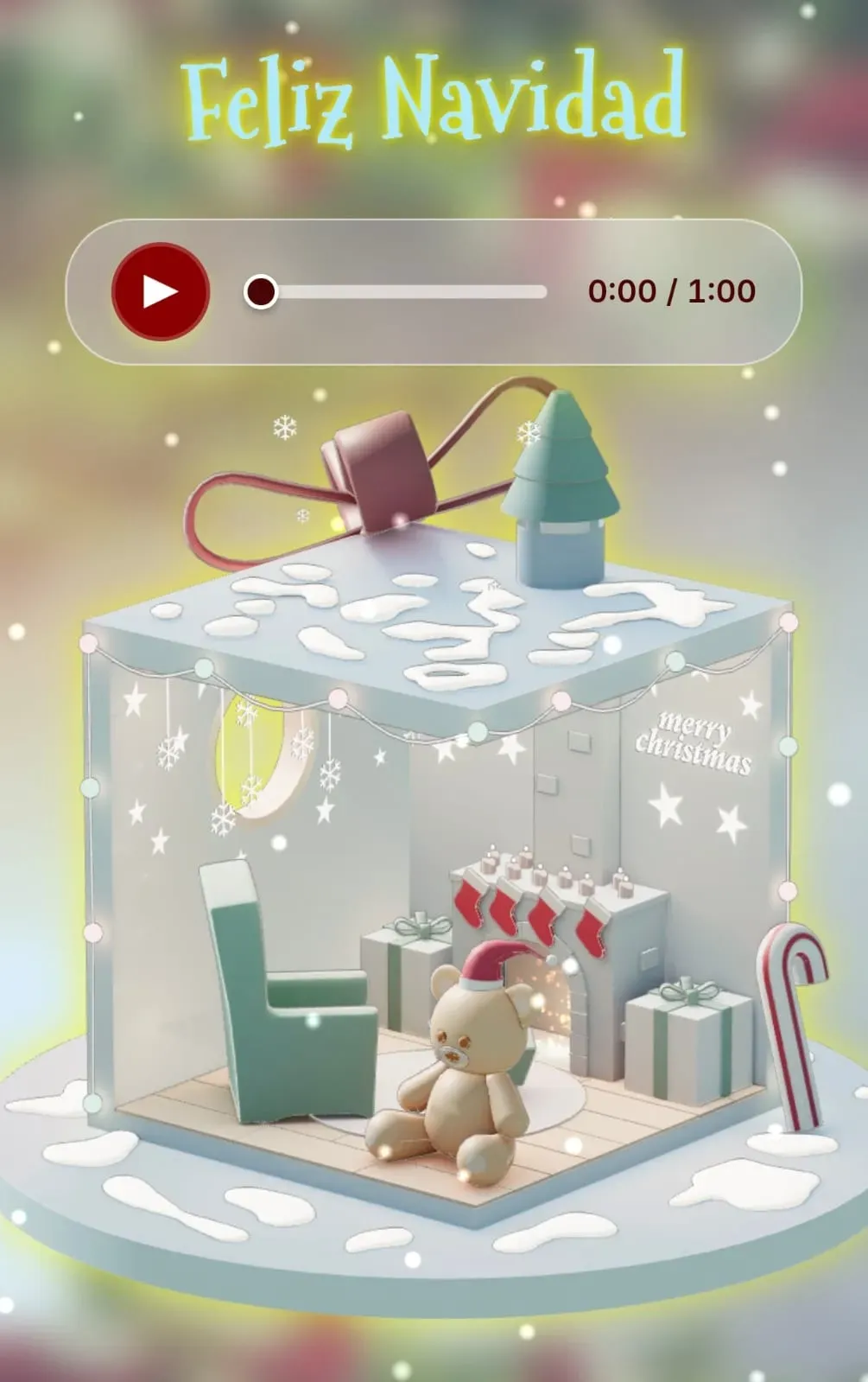 Vista previa del código ❄️☃️Feliz Navidad✨🎄